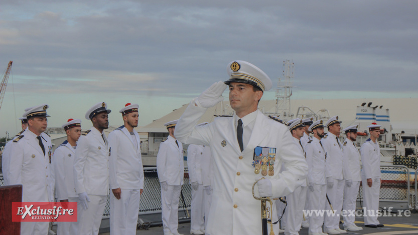 Passation de commandement sur la frégate Floréal: photos Passation de commandement sur la frégate Floréal: photos