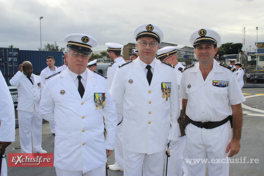 Passation de commandement sur la frégate militaire Nivôse: photos Passation de commandement sur la frégate militaire Nivôse: photos