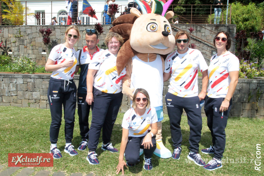 Une partie du staff médical Une partie du staff médical