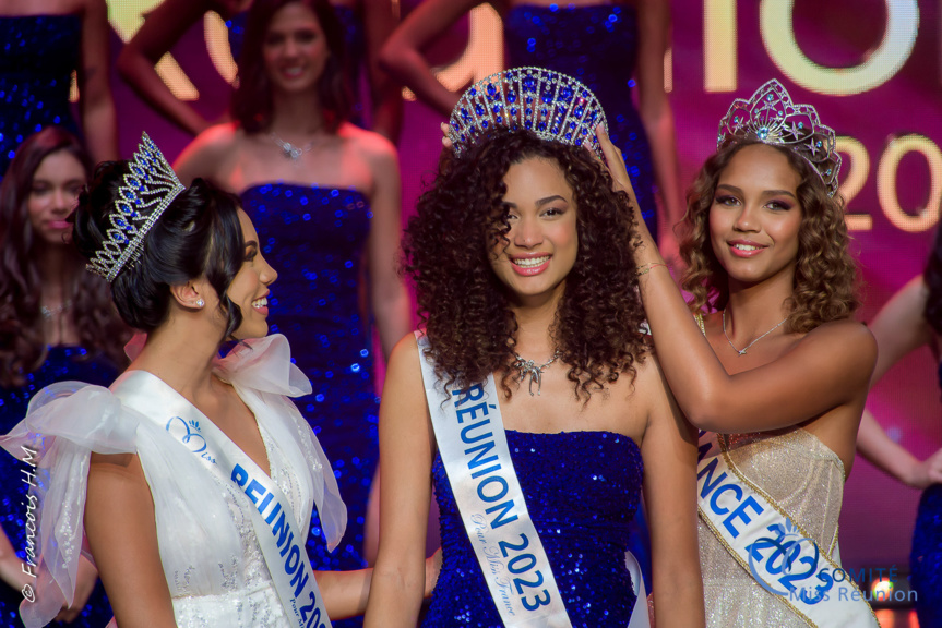 Mélanie Odules couronnée par Miss France 2023