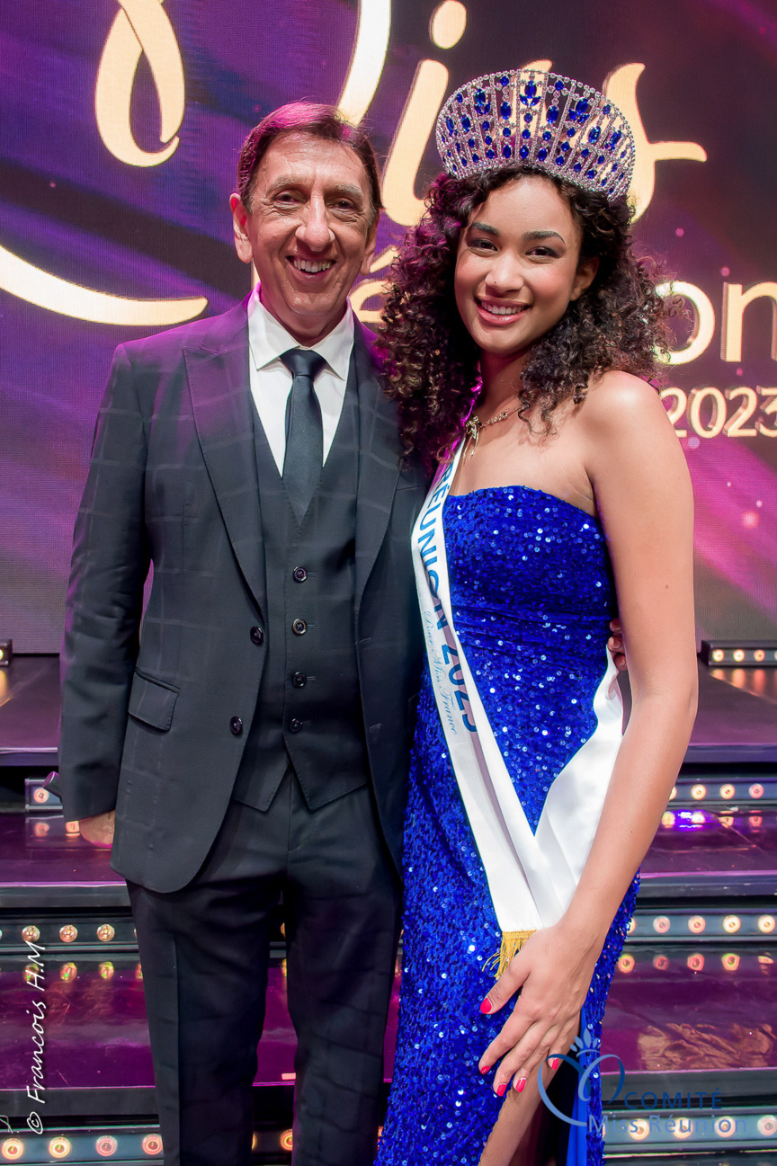 Avec Aziz Patel, délégué régional Miss France