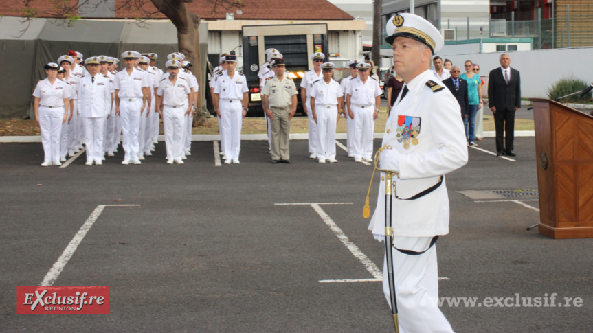 Passation de commandement à la Base Navale du Port: photos
