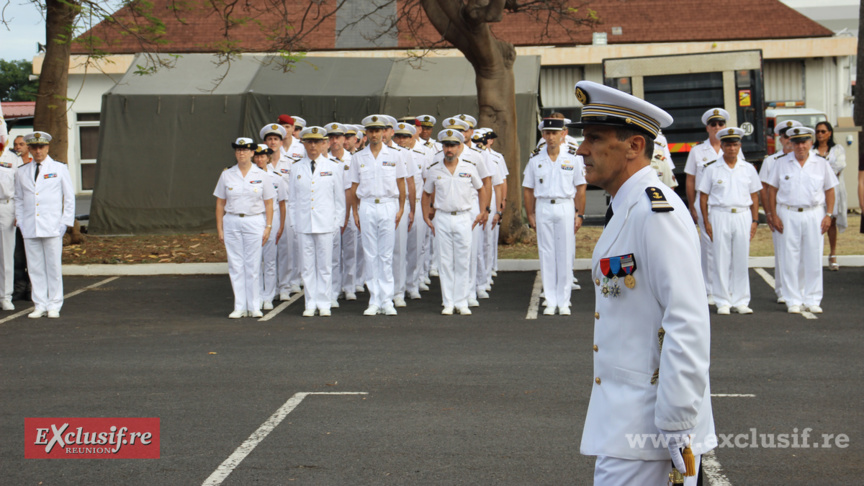 Passation de commandement à la Base Navale du Port: photos