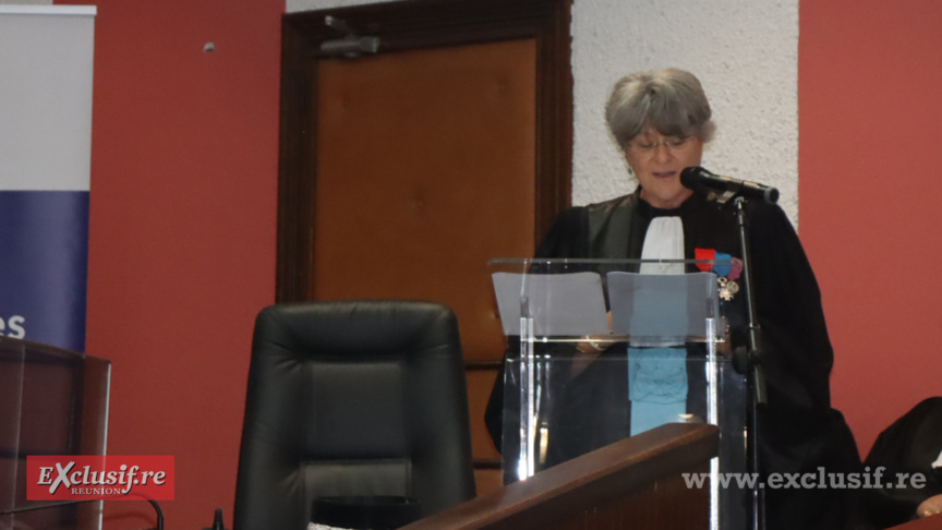 Véronique Denizot, procureure de la République de Saint-Denis Véronique Denizot, procureure de la République de Saint-Denis