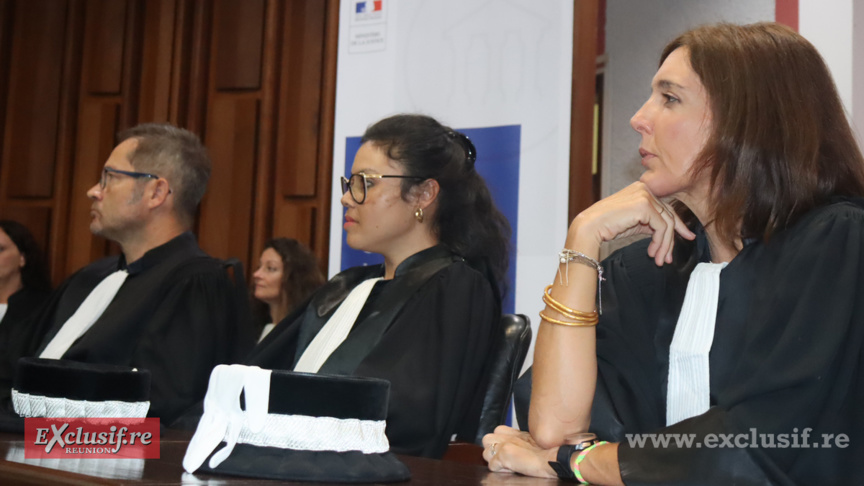 Tribunal de Saint-Denis: audience solennelle d'installation des nouveaux magistrats
