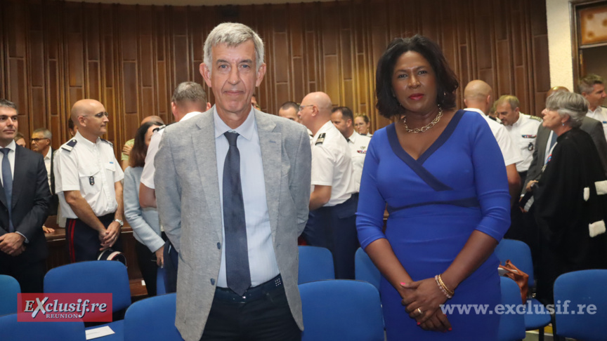 Alain Chateauneuf et Céline Sitouze, vice-présidente de la Région