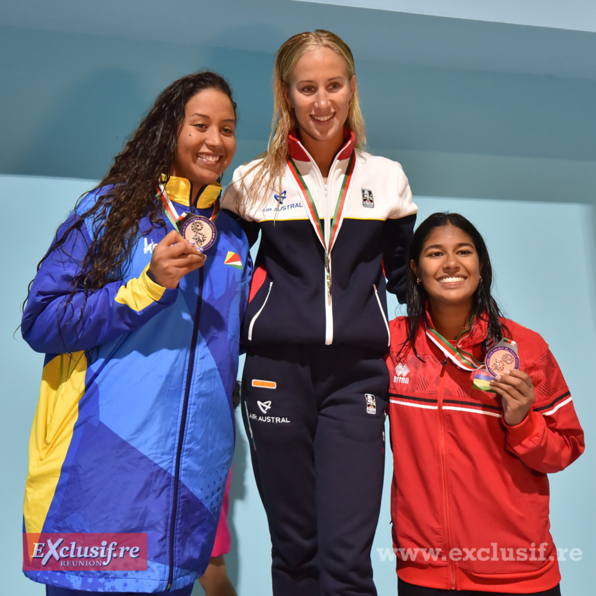 La nageuse Alizé Morel collectionneuse de médailles d'or La nageuse Alizé Morel collectionneuse de médailles d'or