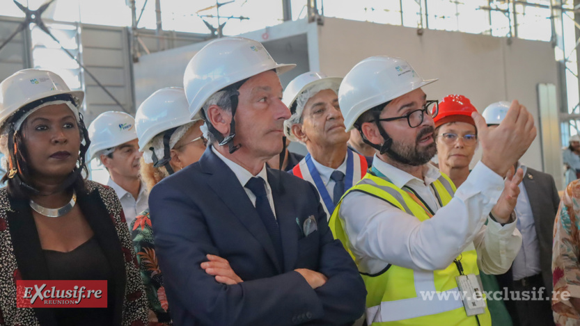 Le Ministre Philippe Vigier a accueilli les nouveaux policiers et visité l'aérogare