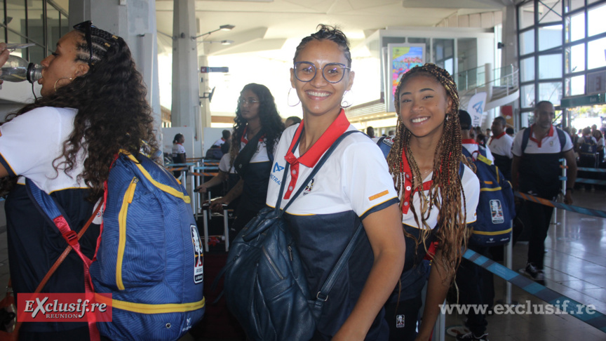 JIOI: les photos de départ à l'aéroport