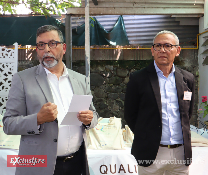 Patrick Lebreton et Joé Bédier Patrick Lebreton et Joé Bédier