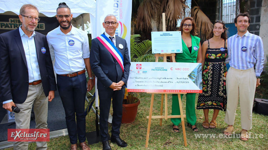 Frédéric Vézy, Fradéric Maillot, Joé Bédier, Stéphanie Poiny-Toplan, Juliette Prévost, et Baptiste Garrigue