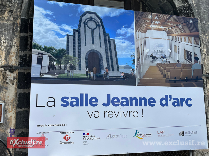 Loto du Patrimoine: 480 000 € pour la Salle Jeanne d'Arc à Saint-André Loto du Patrimoine: 480 000 € pour la Salle Jeanne d'Arc à Saint-André