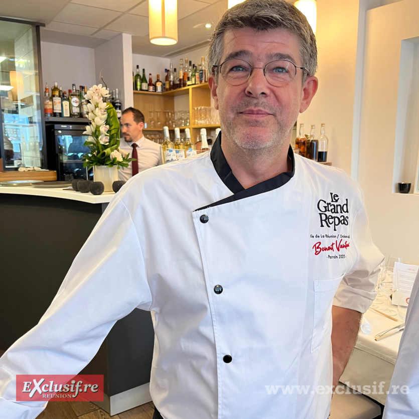 Benoît Vantaux, chef et propriétaire du restaurant dionysien L'Atelier de Ben Benoît Vantaux, chef et propriétaire du restaurant dionysien L'Atelier de Ben