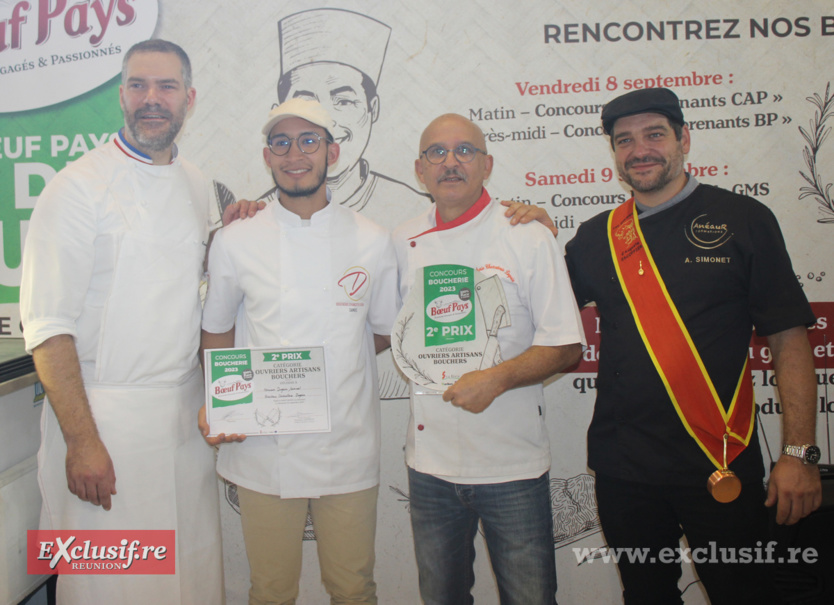 Meilleur Boucher de La Réunion 2023: 4 lauréats Meilleur Boucher de La Réunion 2023: 4 lauréats