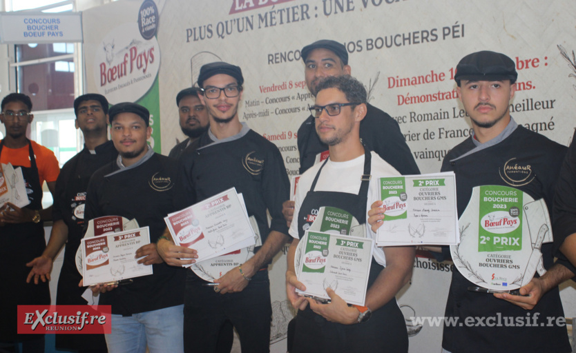 Meilleur Boucher de La Réunion 2023: 4 lauréats Meilleur Boucher de La Réunion 2023: 4 lauréats