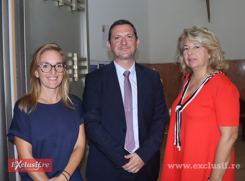 Caroline Calbo, Bertrand Pages, et Emmanuelle Wacongne