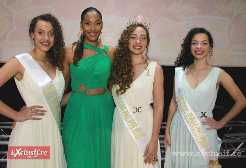 Avec Stéphanie Tapé, Miss Réunion 2002, originaire de Saint-Philippe