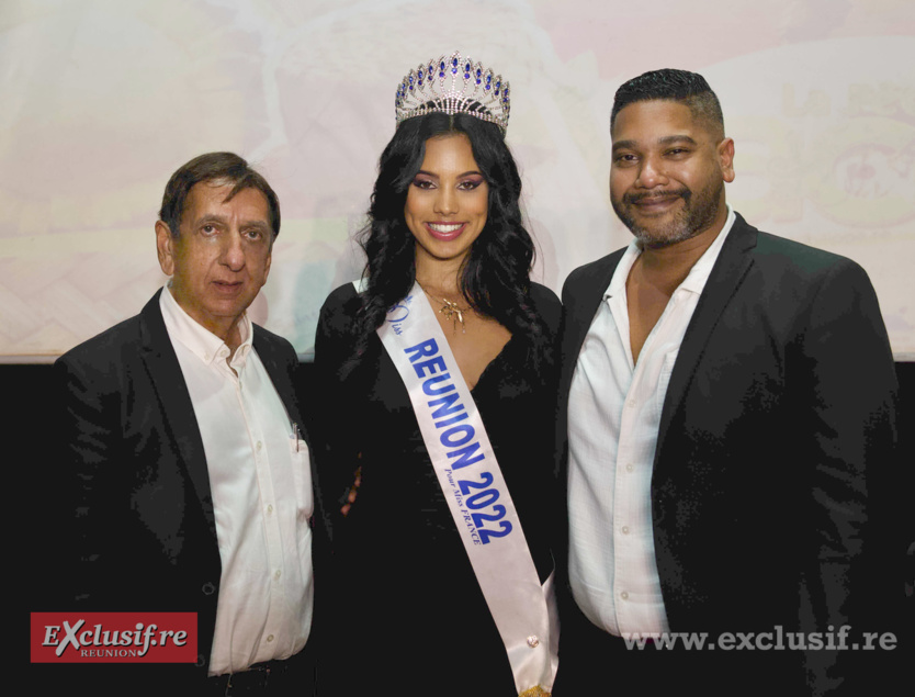 Aziz Patel, Marion Marimoutou et Kevin Bello Aziz Patel, Marion Marimoutou et Kevin Bello