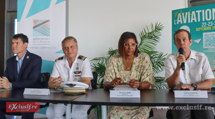 Lors de la présentation de l'événement Lors de la présentation de l'événement