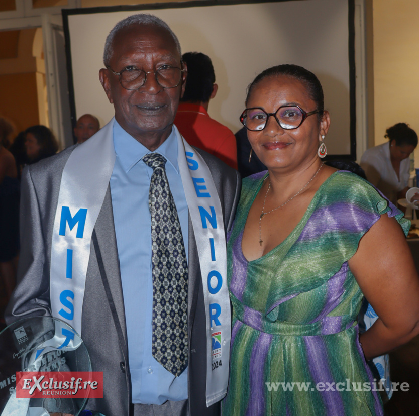 Miss et Mister Senior Saint-Denis 2024: Jeannine Hoarau et Roland Datchimales élus 