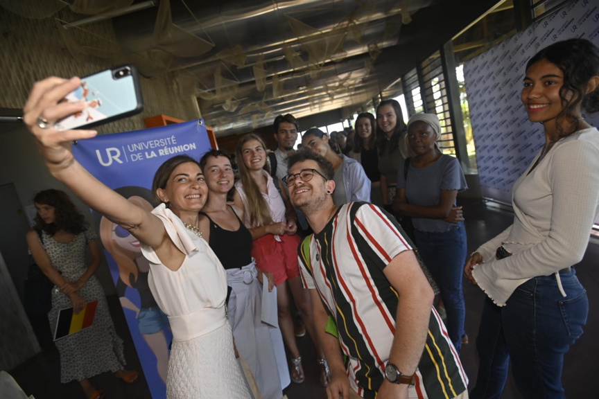 Rentrée des étudiants internationaux à l'Université de La Réunion: les photos