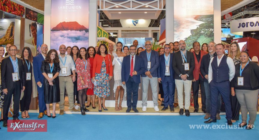 La délégation réunionnaise présente à Top Résa 2023 La délégation réunionnaise présente à Top Résa 2023