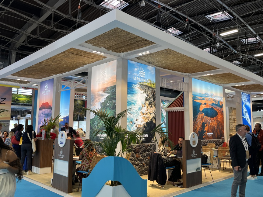 Le stand de La Réunion était magnifique de l'avis de tous Le stand de La Réunion était magnifique de l'avis de tous