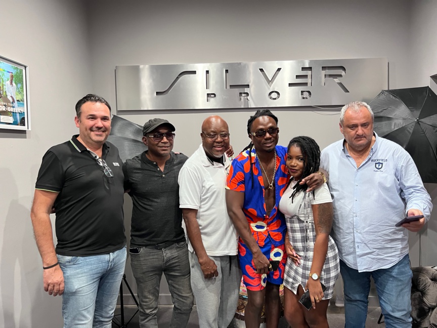Chez Silver Prod avec les artistes Rivka et Elji