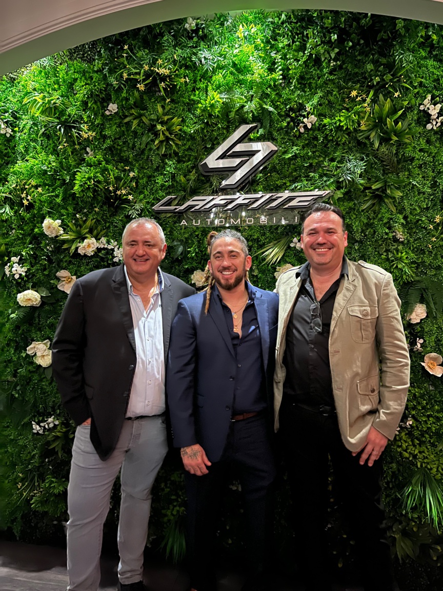 A la soirée Laffitte Automobile avec Puchu et Silverprod USA