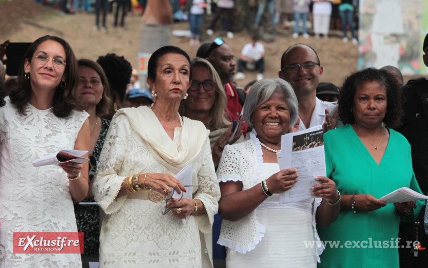 Huguette Bello, présidente de la Région, était là Huguette Bello, présidente de la Région, était là
