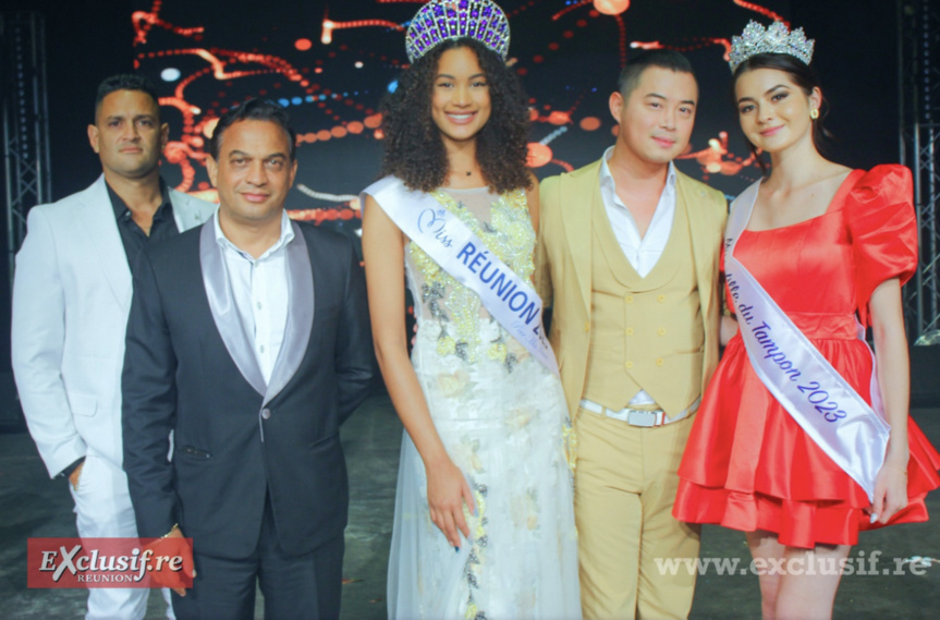 Frédéric Singainy, Mélanie Odules, David Li, et Pauline Bègue
