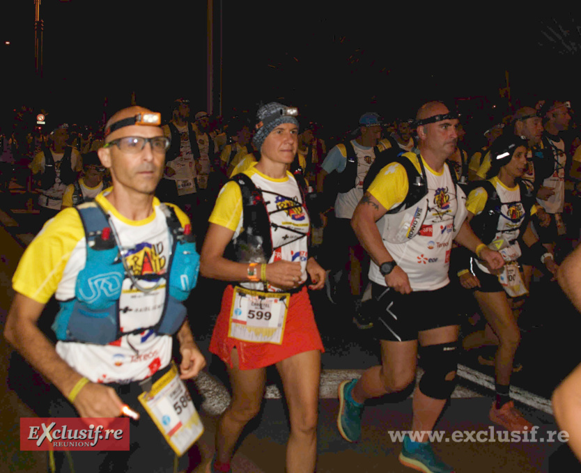 Grand Raid 2023: d'autres photos du départ et dans le sentier Scout