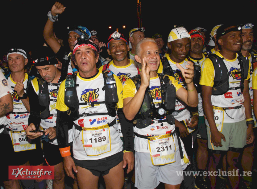 Grand Raid 2023: d'autres photos du départ et dans le sentier Scout