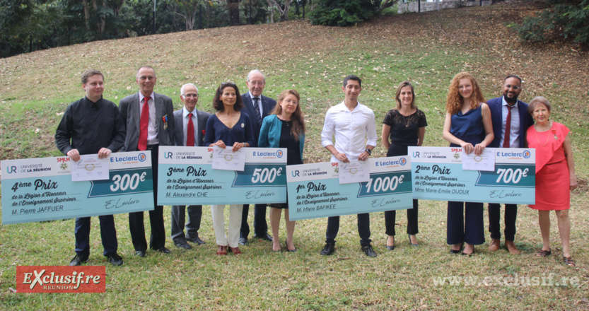 Les lauréat.e.s et quelques membres du jury Les lauréat.e.s et quelques membres du jury