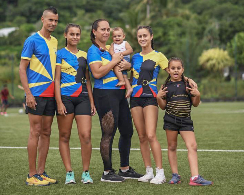Frédéric Ducheman a décidé d'y aller en famille. Un mot d'ordre: «tout le monde court»!