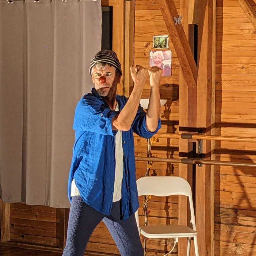 Clowns: duo de Claudia Nottale et Christopher Scarbeck Clowns: duo de Claudia Nottale et Christopher Scarbeck