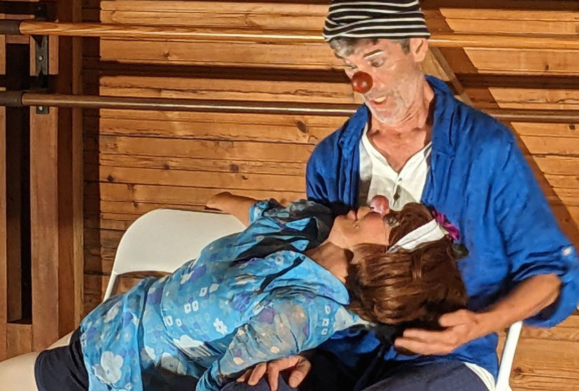 Clowns: duo de Claudia Nottale et Christopher Scarbeck Clowns: duo de Claudia Nottale et Christopher Scarbeck