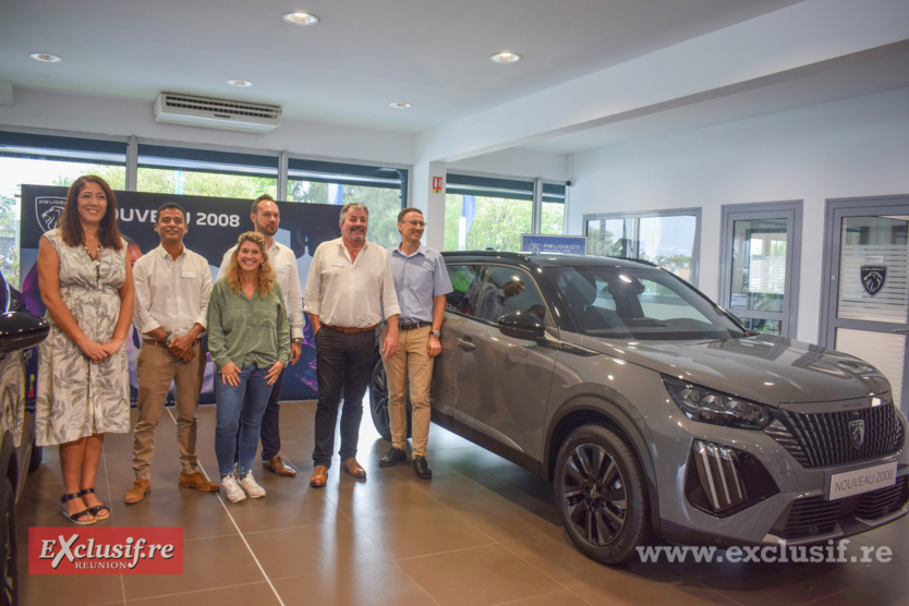 Avec l'équipe de Jules Caillé Automobiles