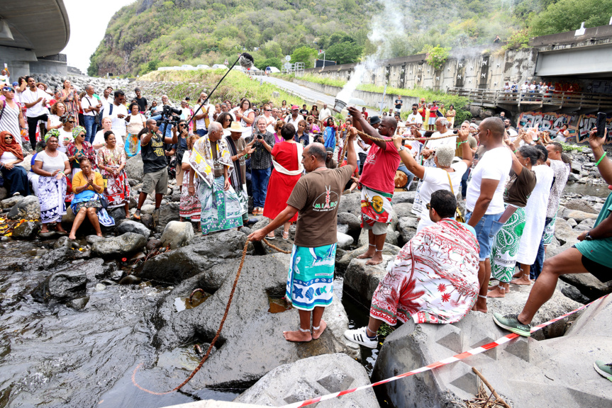Au Lazaret: cérémonie en mémoire des travailleurs engagés de La Réunion
