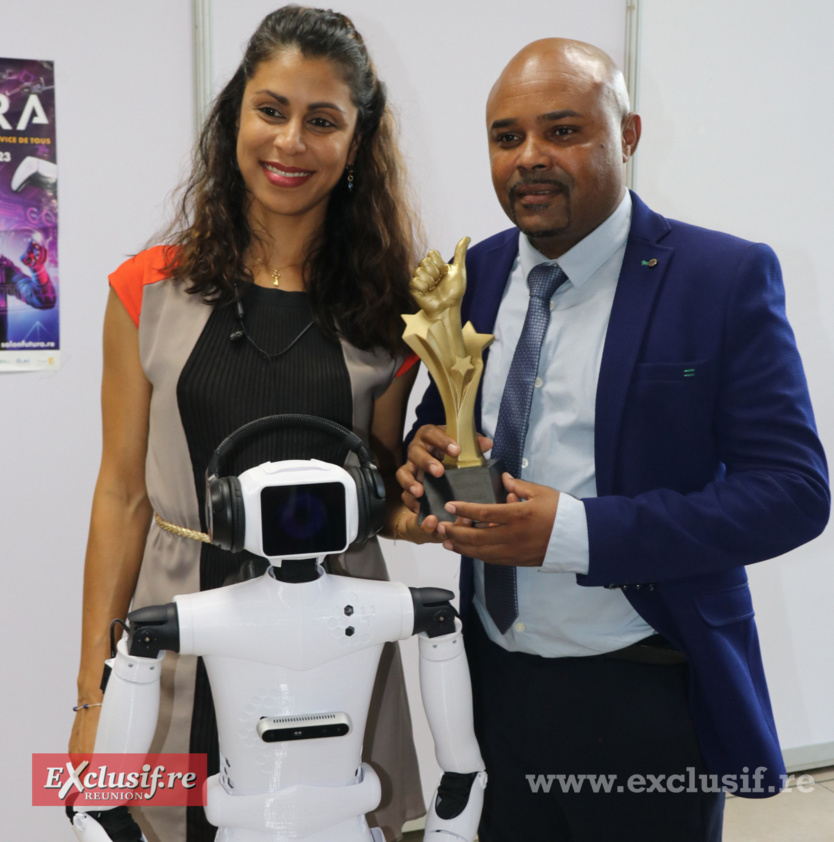 Salon Futura Network à la Nordev ce week-end: avec le robot "Glados"
