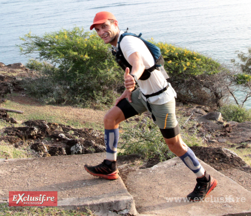 Le Rodriguais Gilbert Baudouin, 4ème des 72 km du Hibou Le Rodriguais Gilbert Baudouin, 4ème des 72 km du Hibou