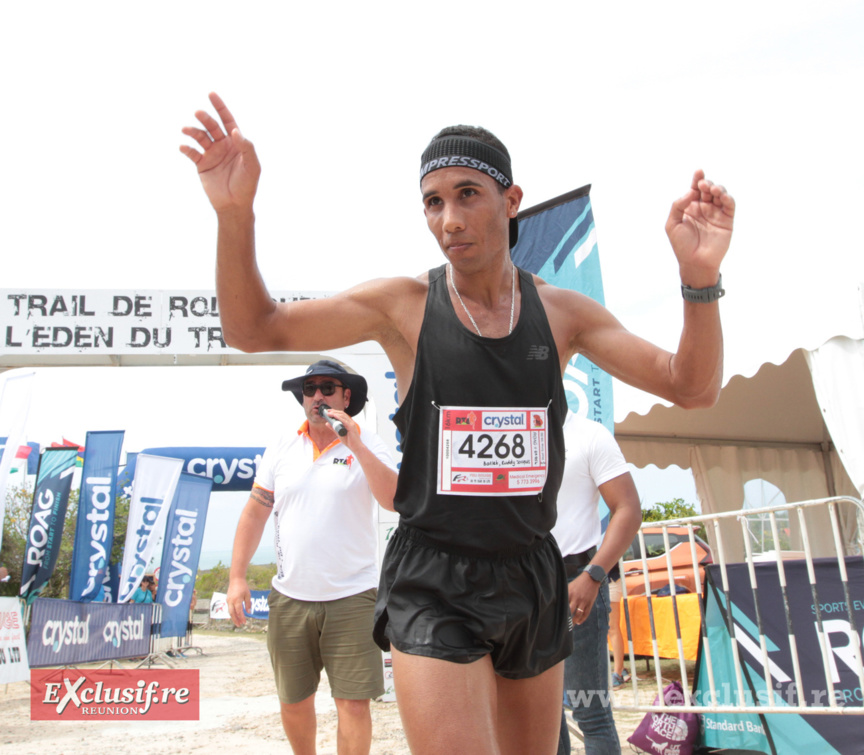 Le Petit-Ilois Ruddy Barret a survolé les 16 km Le Petit-Ilois Ruddy Barret a survolé les 16 km