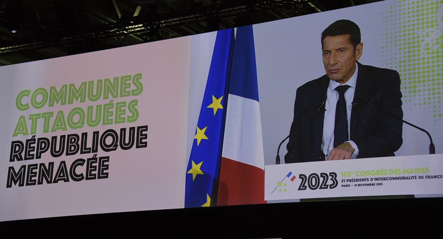 «Communes attaquées, République menacée», thème du Congrès des maires à Paris «Communes attaquées, République menacée», thème du Congrès des maires à Paris