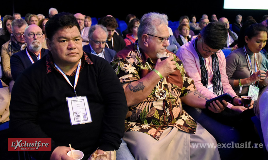 Un p'tit café pour la délégation polynésienne conduite par le président Brotherson ! Un p'tit café pour la délégation polynésienne conduite par le président Brotherson !