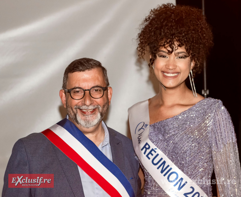 Patrick Lebreton, maire de Saint-Joseph, également vice-président de la Région et président de l'IRT (Ile de la Réunion Tourisme), avec Mélanie Odules Patrick Lebreton, maire de Saint-Joseph, également vice-président de la Région et président de l'IRT (Ile de la Réunion Tourisme), avec Mélanie Odules