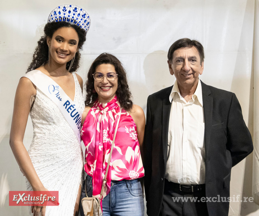 Mélanie Odules, Miguy Payet et Aziz Patel