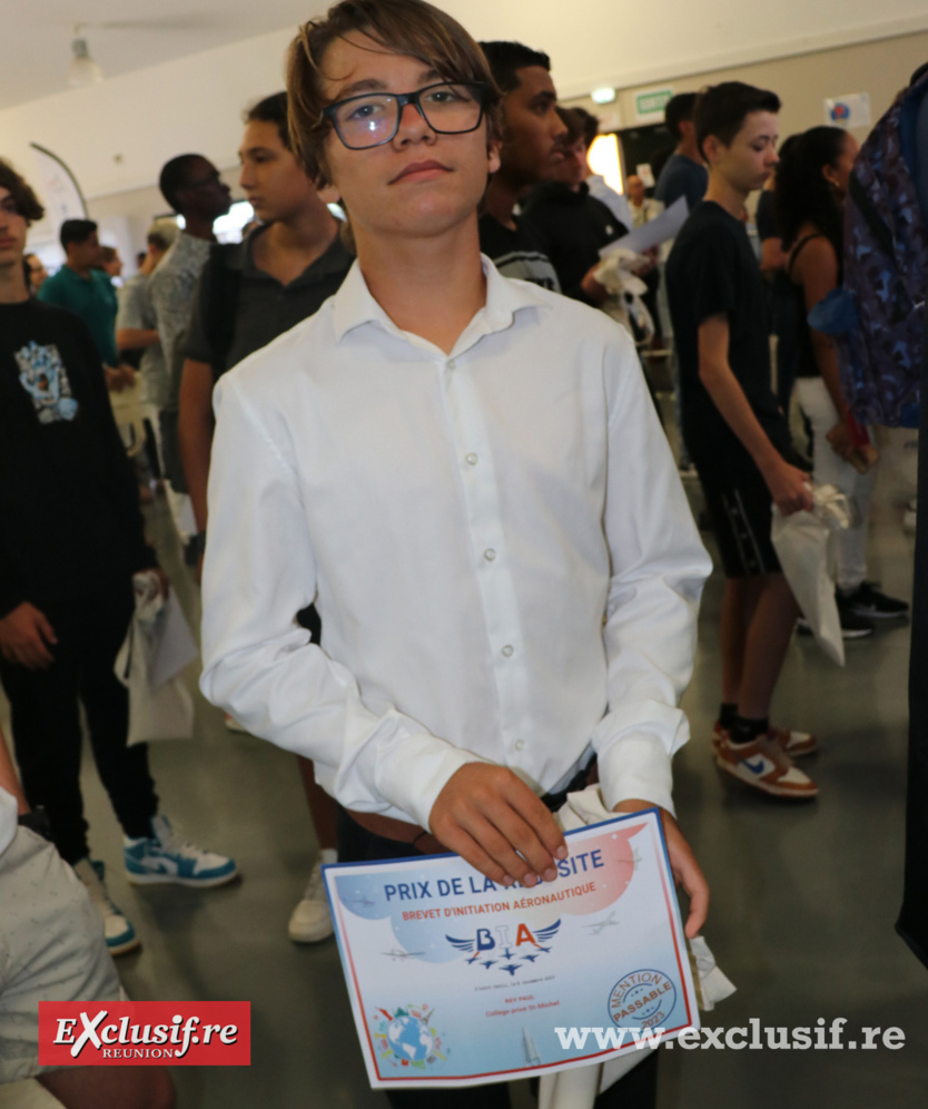 Cérémonie de remise des diplômes du Brevet d’Initiation Aéronautique (BIA): photos