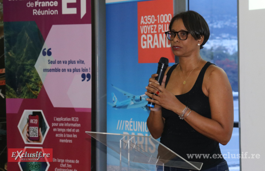 Christine Ourmière Widemer, présidente directrice générale d'Air Caraïbes Atlantique, de French Bee et de Hi line Cargo