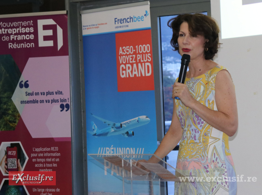 Dominique Carlac'h, présidente du Mouvement de Femmes du MEDEF National
