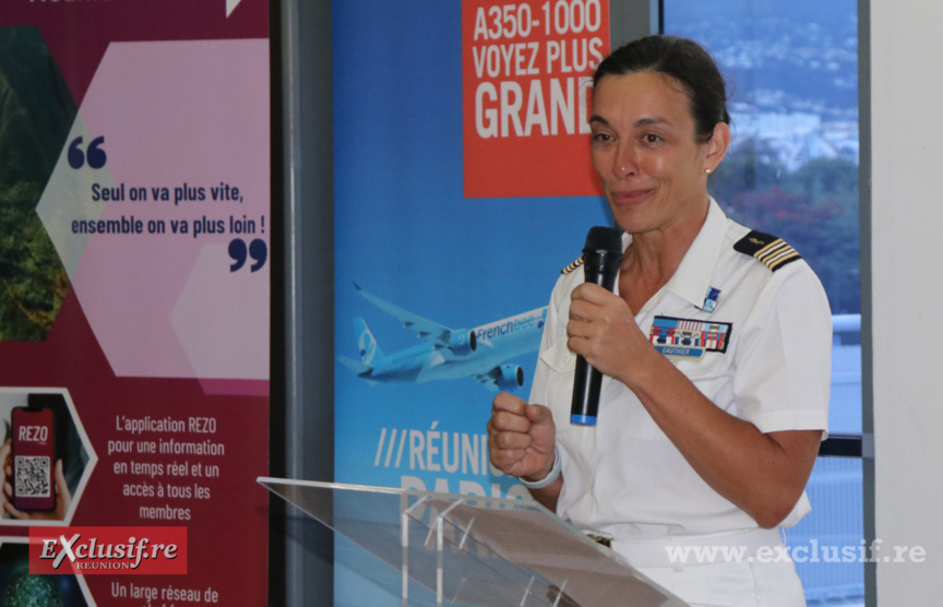 Karine Gauthier, commandant en second de la Base Aérienne 181